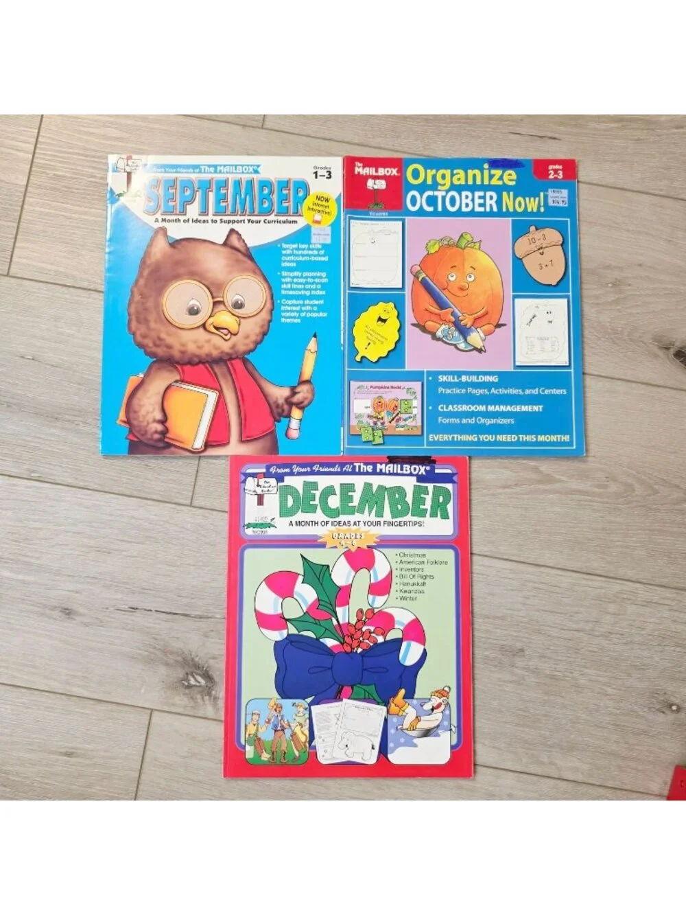 3 Education Center Friends at Mailbox Ideas Homeschool Kid Grades Books CLEAN
